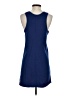 lucy Solid Blue Casual Dress Size XS - photo 2