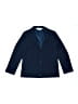 H&M 100% Polyester Solid Blue Blazer Size 6 - photo 1