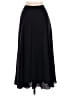 The Row 100% Polyester Solid Black Formal Skirt Size 12 - photo 2