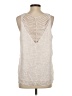 Unbranded 100% Rayon Ivory White Sleeveless Blouse Size S - photo 2