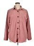 Unbranded 100% Polyester Burgundy Long Sleeve Blouse Size XL - photo 1