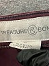Treasure & Bond Brown Burgundy Jeans Size 25 waist - photo 7