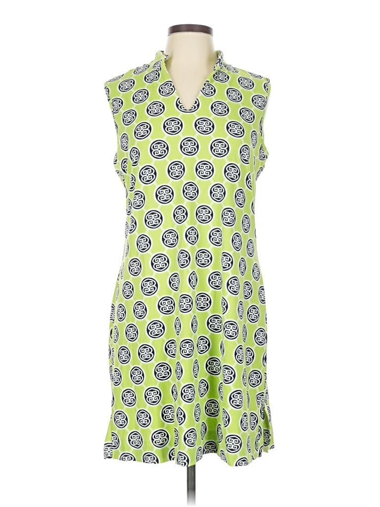 Pre-owned Lulu-b Casual Dress In Green