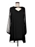 BCBGeneration 100% Polyester Solid Black Cocktail Dress Size M - photo 1