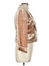 Bebe 100% Rayon Gold Blazer Size 10 - photo 4