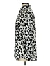 Zara 100% Polyester Animal Print Silver Long Sleeve Blouse Size XS - photo 5