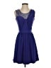 Gianni Bini Blue Cocktail Dress Size 0 - photo 1