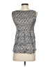 MICHAEL Michael Kors 100% Silk Gray Sleeveless Silk Top Size 2 - photo 2