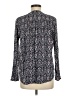 Ann Taylor LOFT 100% Rayon Blue Long Sleeve Blouse Size M - photo 2