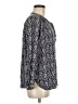 Ann Taylor LOFT 100% Rayon Blue Long Sleeve Blouse Size M - photo 4