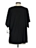 White Birch Black Short Sleeve Blouse Size S - photo 2