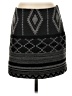 Kenar Argyle Black Casual Skirt Size 2 - photo 1