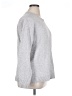 Ann Taylor LOFT Solid Gray Pullover Sweater Size XL - photo 4