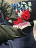 Justice 100% Rayon Floral Blue Skirt Size 10 - photo 3