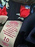 Justice 100% Rayon Floral Blue Skirt Size 10 - photo 4