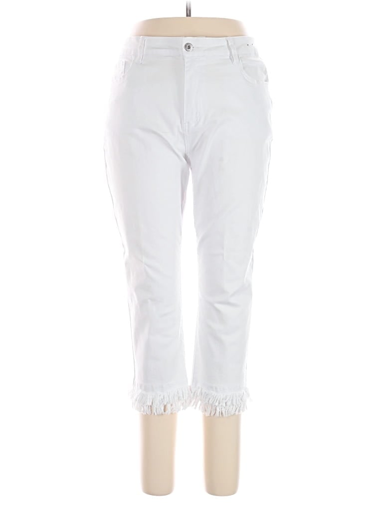 Pre-owned Ethyl Jeans In White