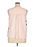 Elle 100% Rayon Pink Sleeveless Blouse Size XL - photo 2