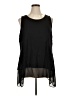 Worthington Black Sleeveless Blouse Size 0X - photo 1