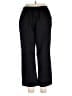 Alfred Dunner Solid Black Dress Pants Size XL (estimated) - photo 2