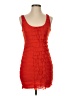 Bebe 100% Polyester Red Cocktail Dress Size XS - photo 1