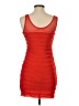 Bebe 100% Polyester Red Cocktail Dress Size XS - photo 2