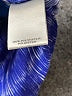 Ann Taylor 100% Polyester Blue Short Sleeve Blouse Size M - photo 4