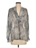 Vince. 100% Silk Gray Blouse Size S - photo 1