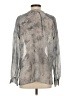 Vince. 100% Silk Gray Blouse Size S - photo 2