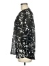 Gap Outlet 100% Polyester Black Long Sleeve Blouse Size M - photo 5