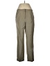 Ruby Rd. Solid Green Linen Pants Size 12 - photo 1