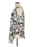 Chico's 100% Polyester Graphic Ivory Casual Dress Size XL (3) - photo 5