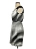 Soprano Stripes Black Casual Dress Size XS - photo 5