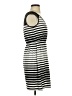 Soprano Stripes Black Casual Dress Size XS - photo 4