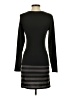 Shein Stripes Black Casual Dress Size 4 - photo 2