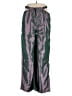 AFRM Metallic Purple Gray Casual Pants Size XL - photo 1