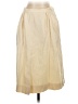 White Stag 100% Acetate Solid Ivory Formal Skirt Size S - photo 1