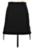 Good American Solid Black Casual Skirt Size 0 - photo 2