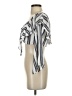 Luxxel Silver 3/4 Sleeve Blouse Size S - photo 5