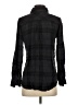 Rails 100% Rayon Plaid Black Long Sleeve Button-Down Shirt Size S - photo 2