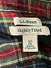 L.L.Bean Plaid Black Long Sleeve Button-Down Shirt Size XS - photo 7