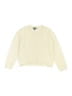 FRESHMAN Solid Ivory Pullover Sweater Size 8 - 10 - photo 1