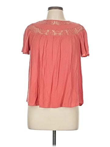 Lauren Conrad Short Sleeve Blouse (view 1)
