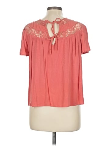 Lauren Conrad Short Sleeve Blouse (view 2)