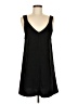Unbranded 100% Polyester Solid Black Casual Dress Size M - photo 1