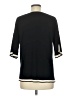 Unbranded Black 3/4 Sleeve Top Size M - photo 2