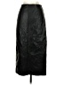 It's 100% Polyester Black Faux Leather Skirt Size S - photo 2