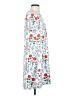 Charlie's Project Print White Casual Dress Size XS - photo 4