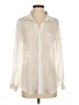 Love Stitch Polka Dots Ivory Long Sleeve Blouse Size S - photo 1