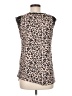 Poetsky Tan Sleeveless Blouse Size M - photo 2