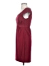 Max Studio Solid Burgundy Casual Dress Size S - photo 5